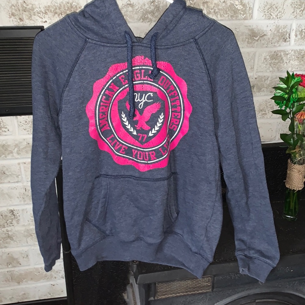 Blue American Eagle Sweatshirt